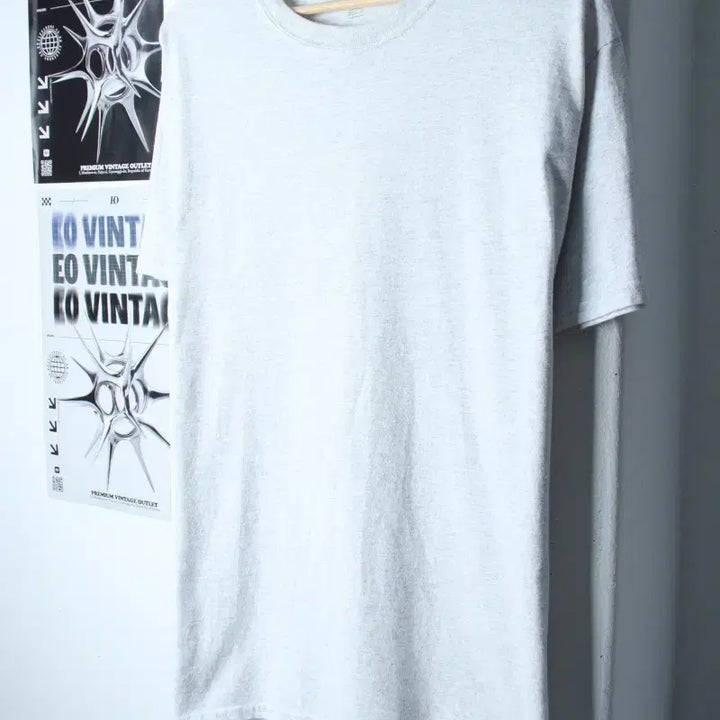 [BUNJANG] Champion Basic T-Shirt Melange / (L-XL) 챔피온 반팔 티셔츠 멜란지 무지 올드스쿨-75A1