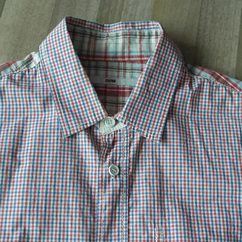 [BUNJANG] System Slim Fit Cotton Shirt 95 / 시스템남방/슬림95사이즈/최상급