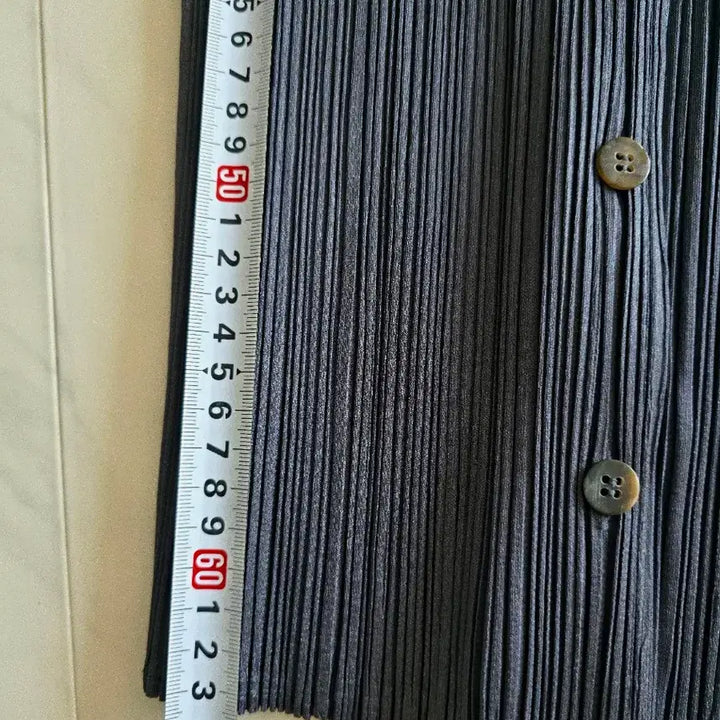 [BUNJANG] Pleats Please Shirting Jacket - Gray, Size 3 / 플리츠 플리즈 셔츠 자켓