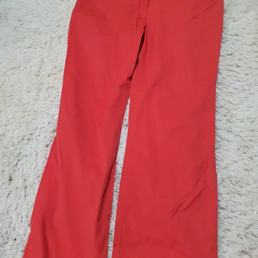 [BUNJANG] Olivia Hasler Orange Slacks Pants / 올리비아하슬러 오렌지색 바지입니다허리 34인치, 엉덩이 35인치, 총장