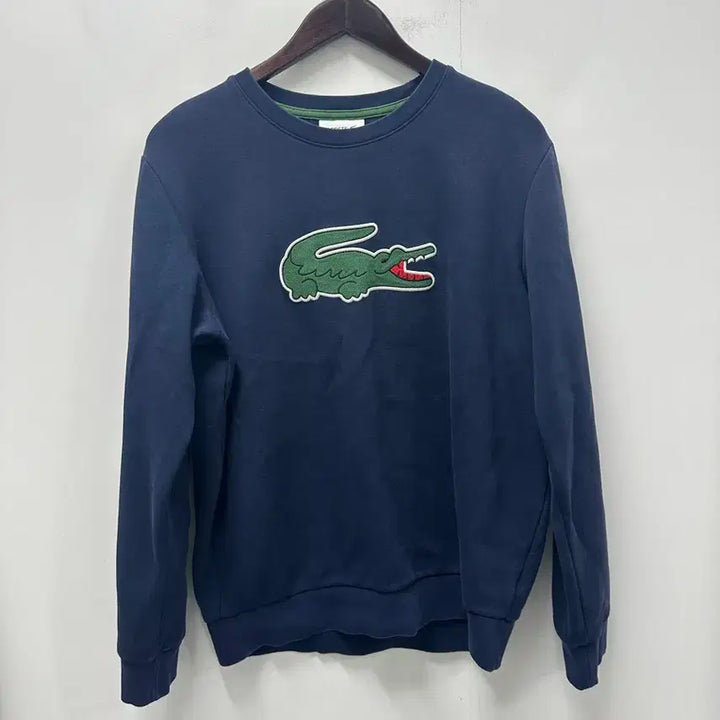 [BUNJANG] Lacoste Navy Sweatshirt 95 / [만원 아라비아빈티지]라코스테 네이비 맨투맨 95