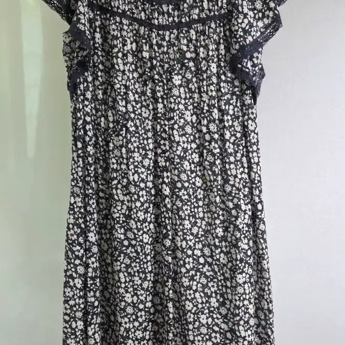 [BUNJANG] Athé Vanessa Bruno Flower Pattern Dress / 아떼바네사브루노 플라워 패턴 원피스
