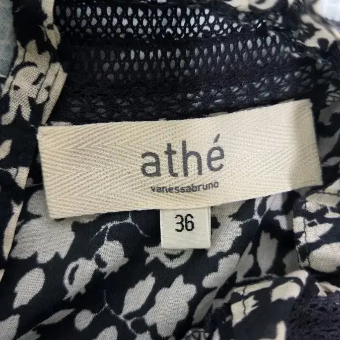 [BUNJANG] Athé Vanessa Bruno Flower Pattern Dress / 아떼바네사브루노 플라워 패턴 원피스