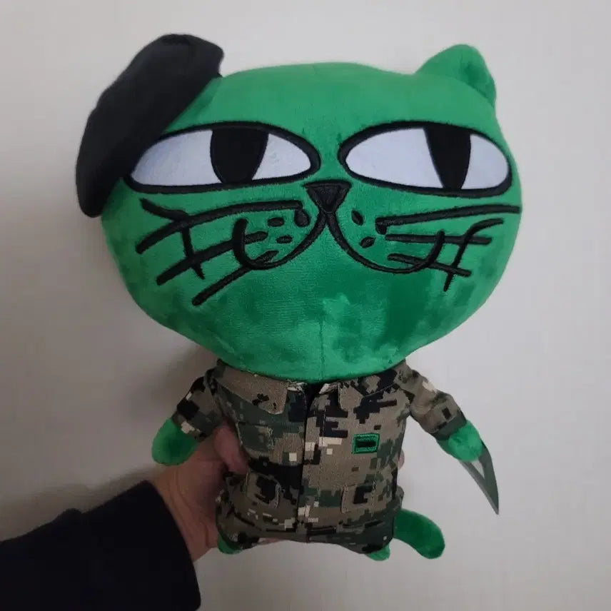 [BUNJANG] 2PM Taecyeon Okcat Doll (Sealed) / 2pm 옥택연 옥캣 미개봉 새상품 군복옥캣인형 택연
