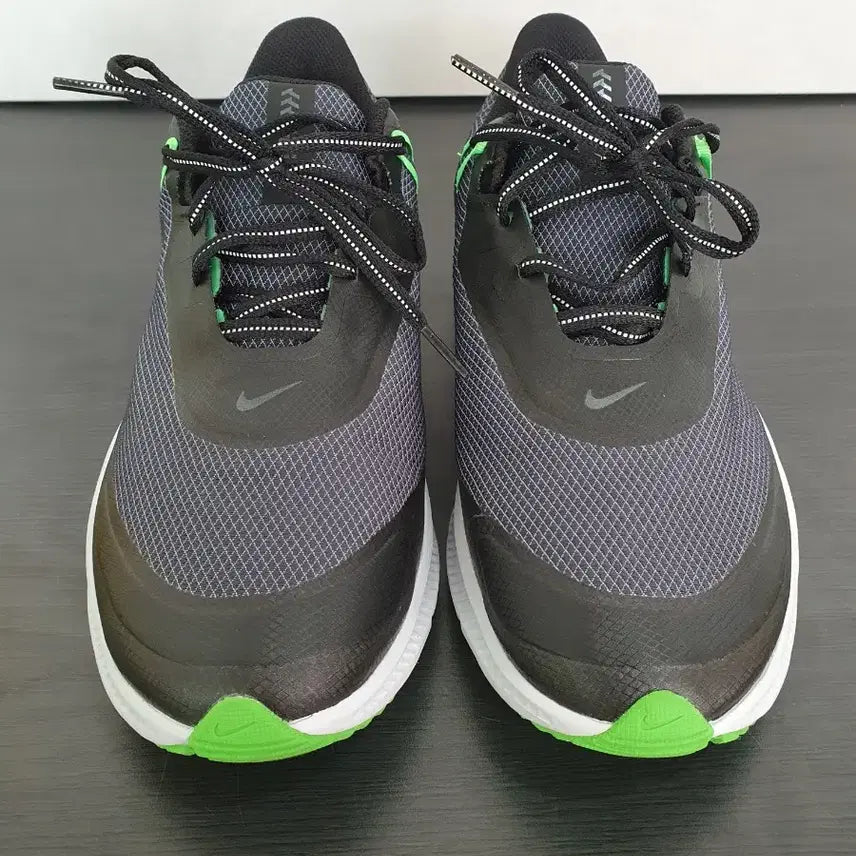 [BUNJANG] Nike Quest 3 Shield Black Poison Green / 나이키 퀘스트 3 쉴드 블랙 포이즌 그린 (275)