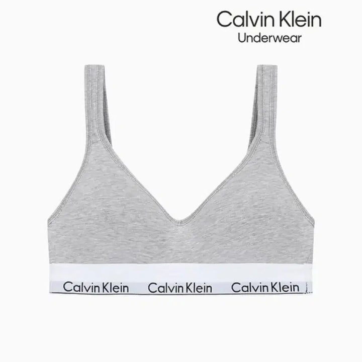 [BUNJANG] Calvin Klein Modern Cotton Scoop Back Bra - Grey / (64,808 -> 35,000)캘빈클라인 모던 코튼 스쿱백브라그레이