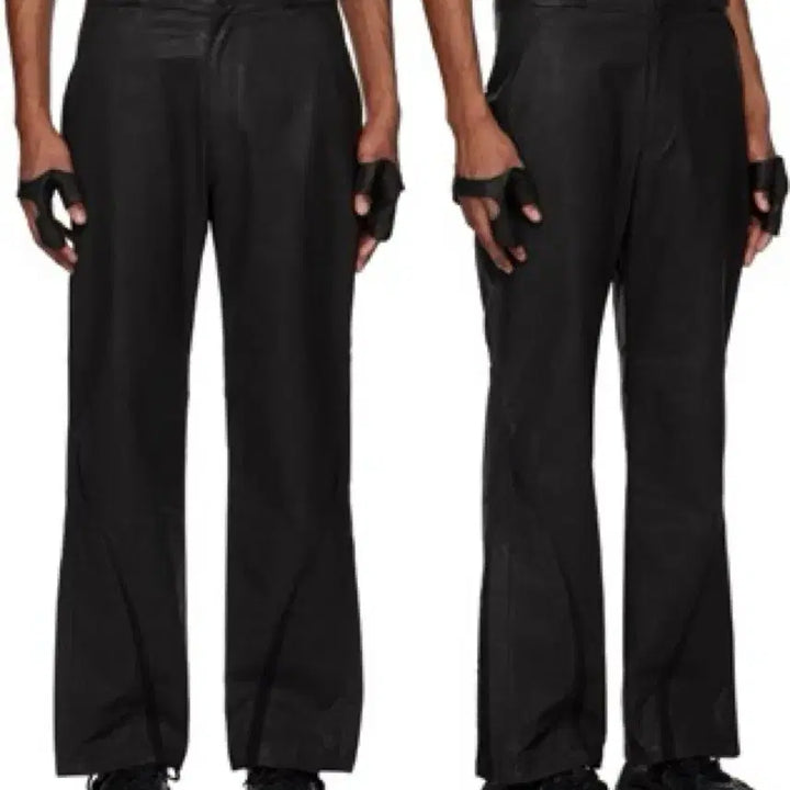 [BUNJANG] XLIM EP.3 Black Coating Trousers / XLIM EP.3 01 Black Coating Trousers