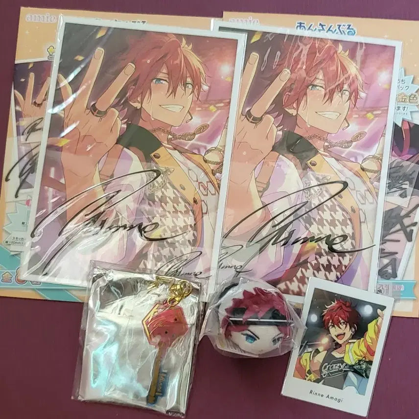 [BUNJANG] Ensemble Stars Rinne Amagi Goods Bundle Set / 앙상블 스타즈 아마기 린네 굿즈 일괄