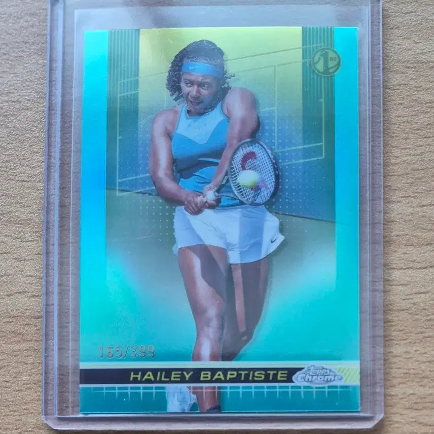 [BUNJANG] Top Chrome Tennis Hailey Baptiste 399 Limited First Aqua Reflector / 2024 탑스크롬 테니스 헤일리 밥티스트 399한정 퍼스트 아쿠아리프렉터
