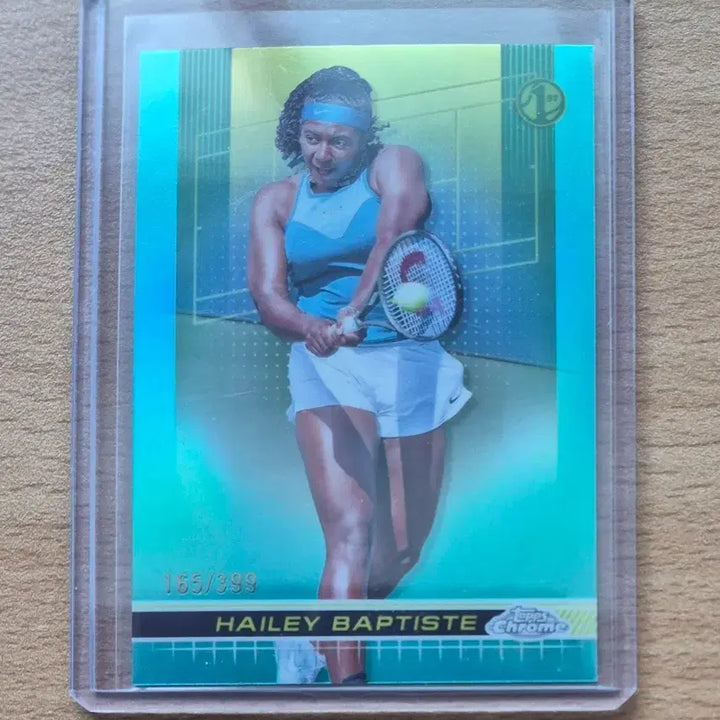 [BUNJANG] Top Chrome Tennis Hailey Baptiste 399 Limited First Aqua Reflector / 2024 탑스크롬 테니스 헤일리 밥티스트 399한정 퍼스트 아쿠아리프렉터