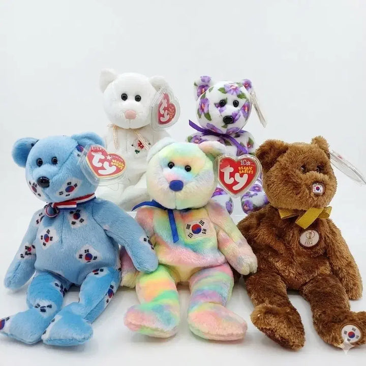 [BUNJANG] TY Inc. Korea 5-Piece Set / TY인형 대한민국 5종세트