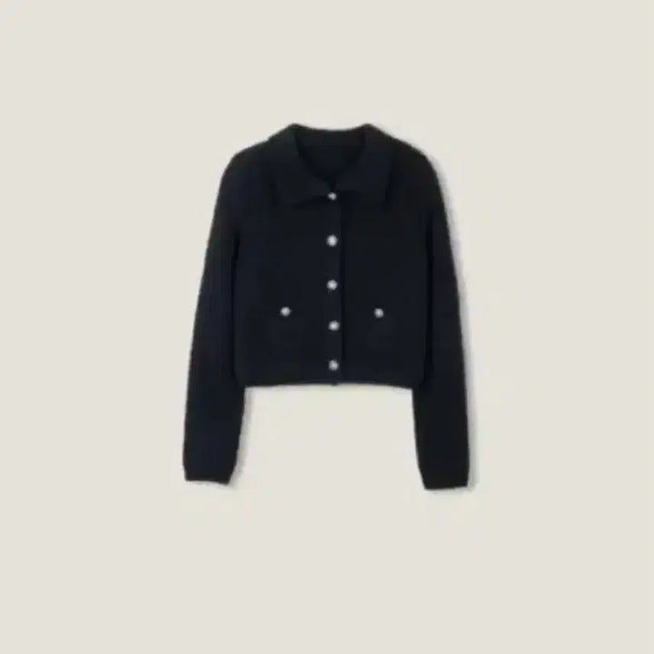 [BUNJANG] Le Plain Mui Tweed Cardigan Black / 르플레인 무이 트위드 가디건 블랙 판매