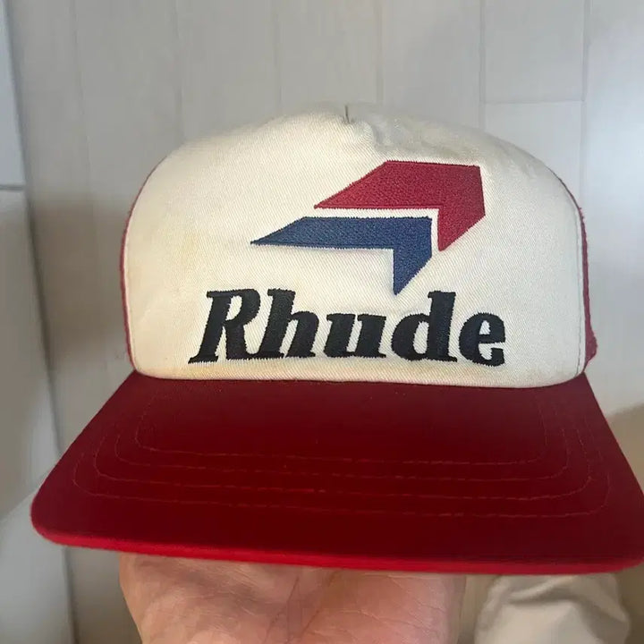 [BUNJANG] Rhude Speedmark Trucker Cap / Rhude 루드 스피드마크 트러커캡