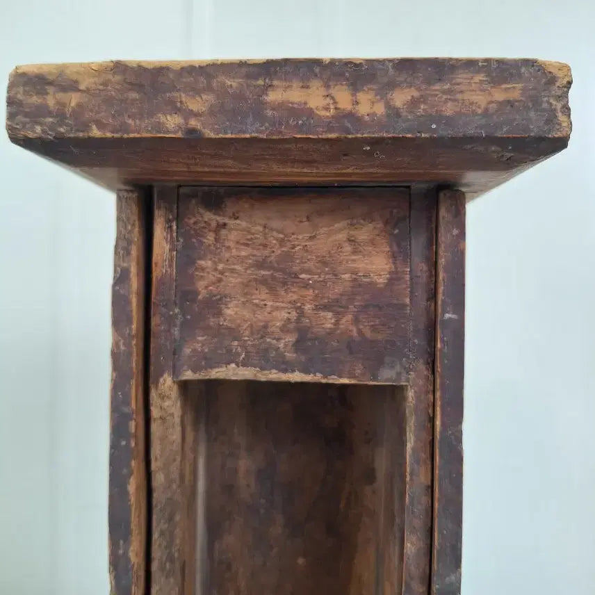[BUNJANG] Vintage Wooden Ancestor Tablet Box (2 Pieces) / 근대사 수집 자료 옛날 민속품 나무 위패함