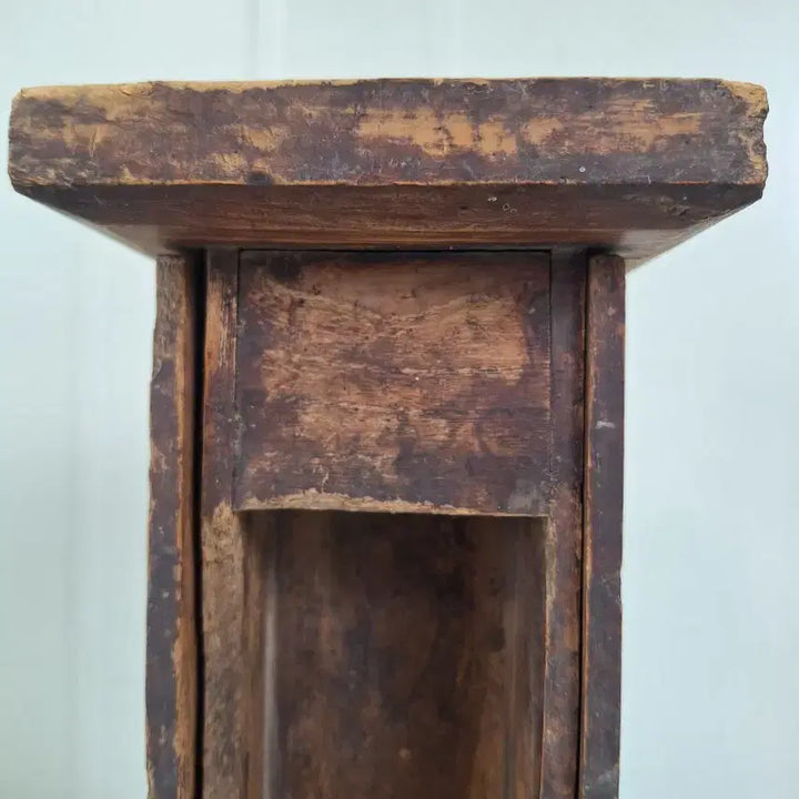[BUNJANG] Vintage Wooden Ancestor Tablet Box (2 Pieces) / 근대사 수집 자료 옛날 민속품 나무 위패함