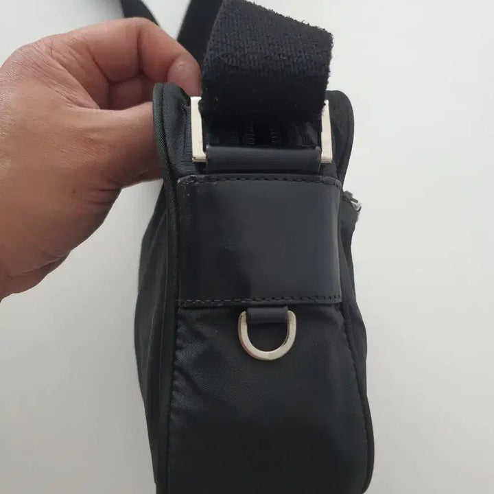 [BUNJANG] Prada Black Nylon Camera Crossbody Bag / 프라다 블랙 나일론 카메라 크로스백