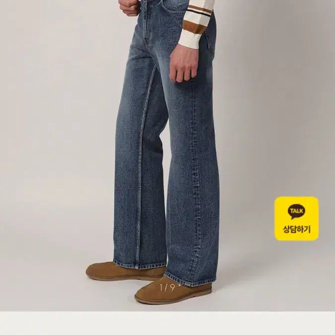 [BUNJANG] Oldb Type 8 Relaxed Bootcut Denim C6 / 올드비 타입8 c6 부츠컷 1사이즈