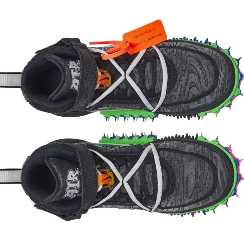 [BUNJANG] Nike x Off-White Air Force 1 Mid SP Black / 나이키 x 오프화이트 에어포스 1 미드 SP 블랙 (미사용 새상품)