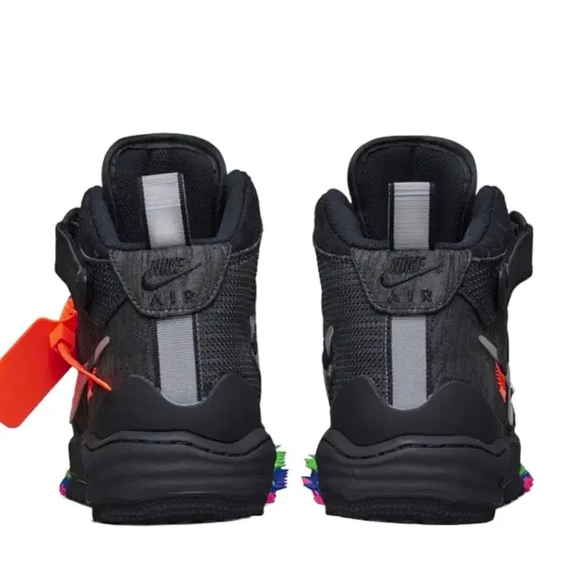 [BUNJANG] Nike x Off-White Air Force 1 Mid SP Black / 나이키 x 오프화이트 에어포스 1 미드 SP 블랙 (미사용 새상품)