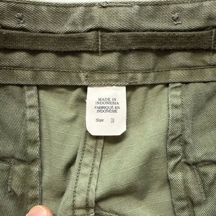 [BUNJANG] RRL Ripstop Cargo Shorts / 더블알엘(RRL) 립스탑 카고 쇼츠 30사이즈