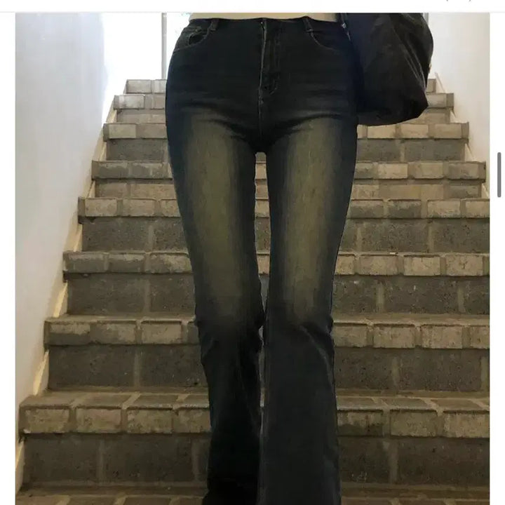 [BUNJANG] JENNIO Original Washing Bootcut Jeans M / 제니오 오리지널 워싱 부츠컷 M