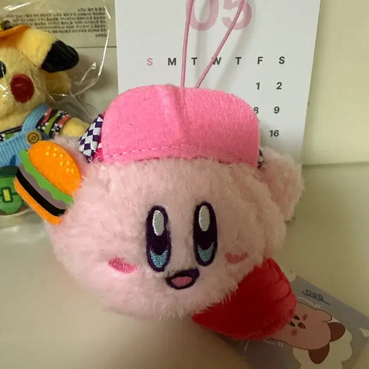 [BUNJANG] Kirby Plush Keychain / 별의커비 포슬 인형 키링