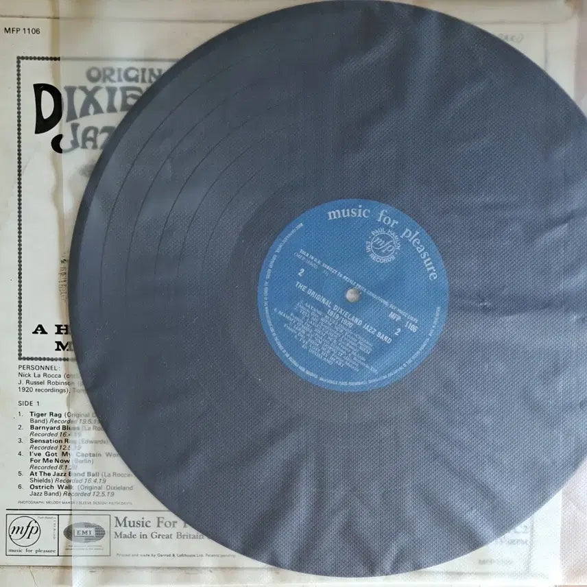 [BUNJANG] Original Dixieland Jass Band LP / LP 오리지날 딕시랜드 재즈밴드