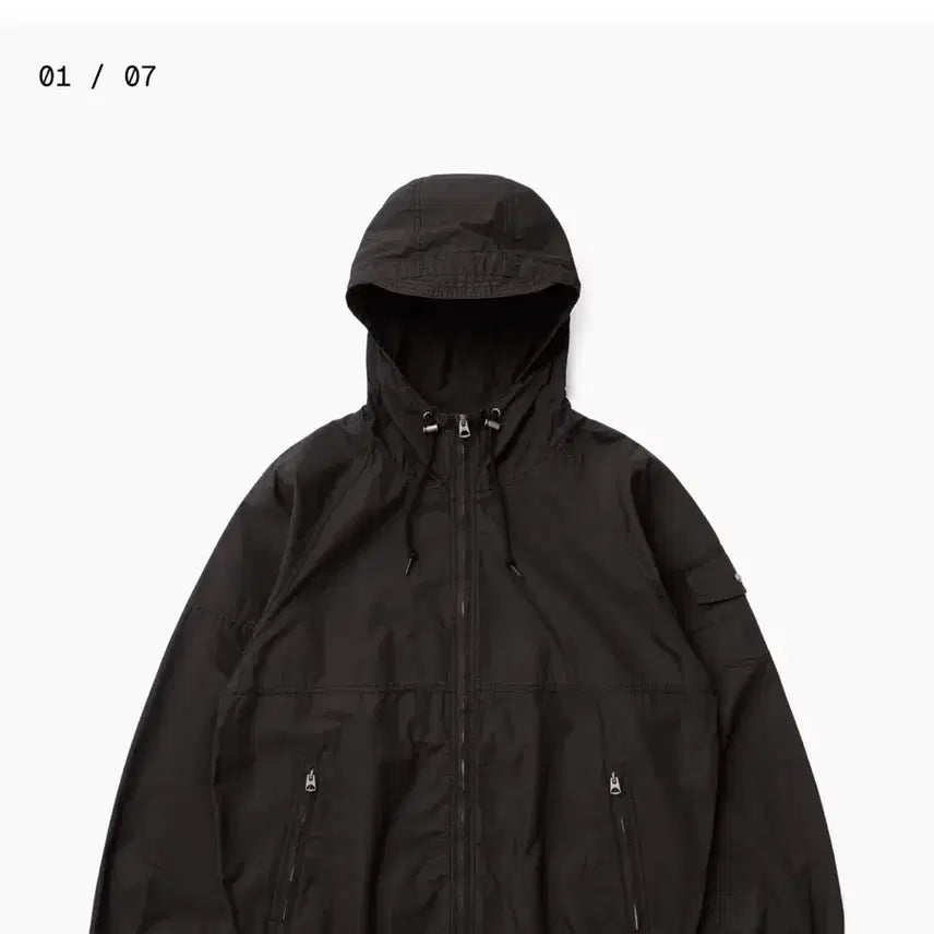 [BUNJANG] Khakis Hooded Wind Jacket / 카키스 후디드 윈드 자켓