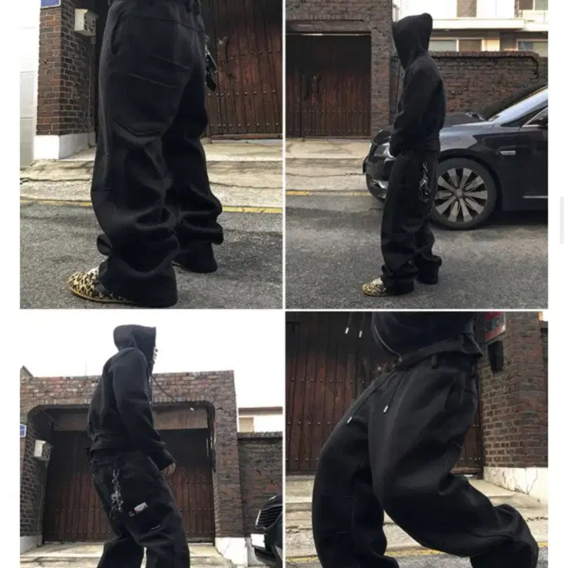 [BUNJANG] Notsellr Cigarette Setup Pants Black / 새 상품)Notsellr 낫셀러 시가렛 셋업 팬츠 블랙