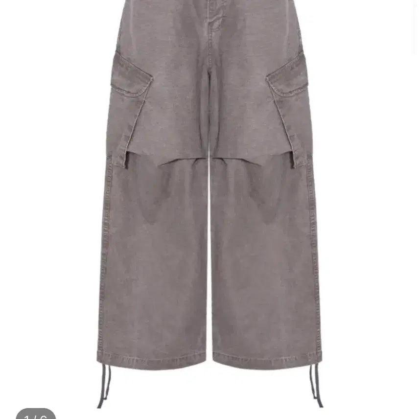 [BUNJANG] MJD Washed Ripstop Cargo Pants / MJD WASHED RIPSTOP CARGO PANTS SWEET POT