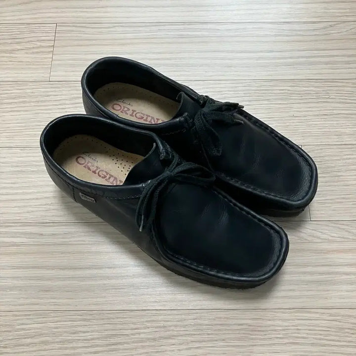 [BUNJANG] Clarks Wallabee Leather Black / [Clarks] 클락스 왈라비 레더 블랙 265~270