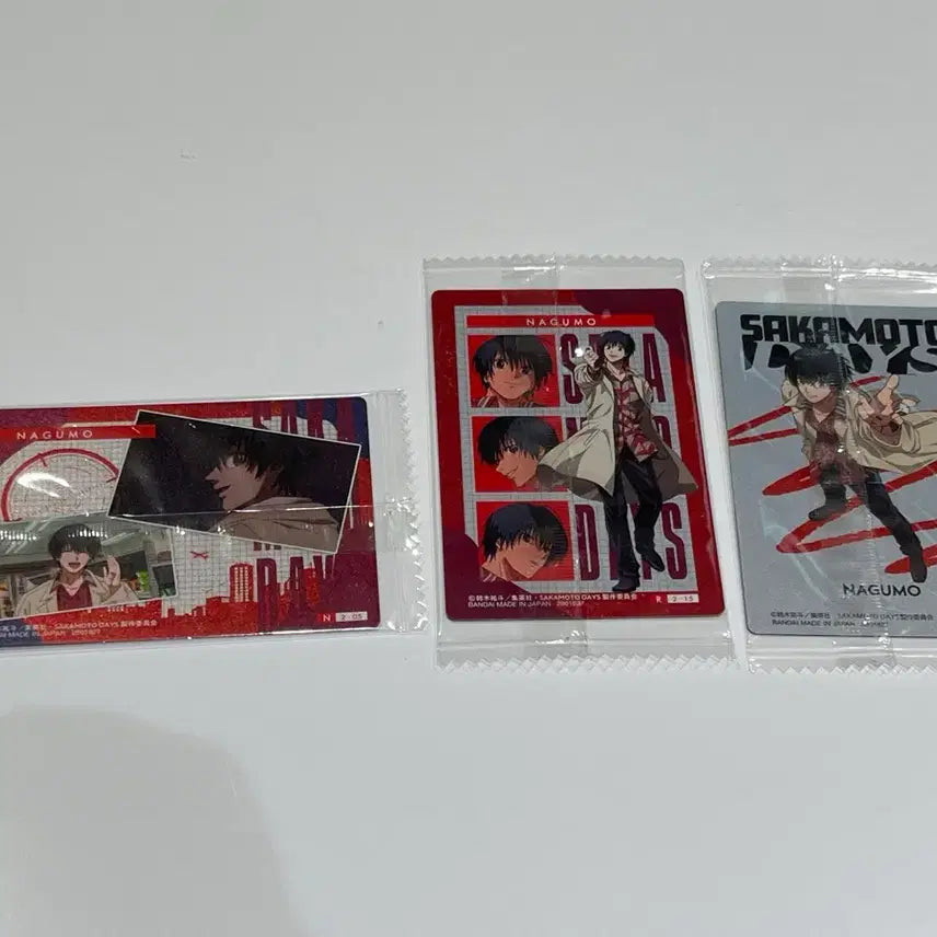 [BUNJANG] Sakamoto Days Nagumo Wafer Card Set Bundle / (미개봉) 사카모토데이즈 웨하스 카드 나구모 세트 일괄