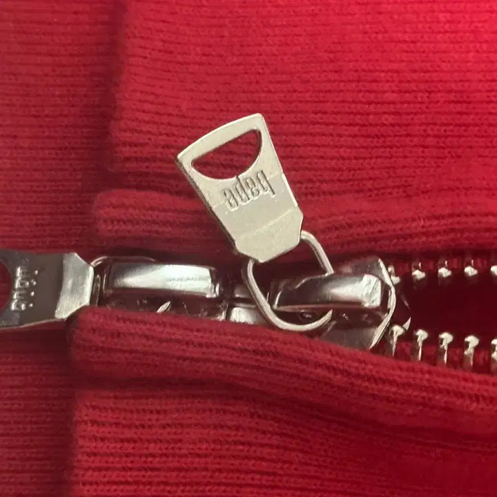 [BUNJANG] BAPE Red Jye Hooded Zip-up Jacket / 베이프 빨강 적계 후드집업