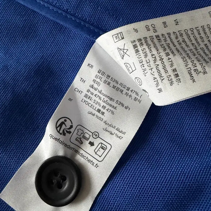 [BUNJANG] COS Blue Relaxed Utility Overshirt Jacket M / COS 코스 블루 릴렉스 유틸리티 오버셔츠자켓 M