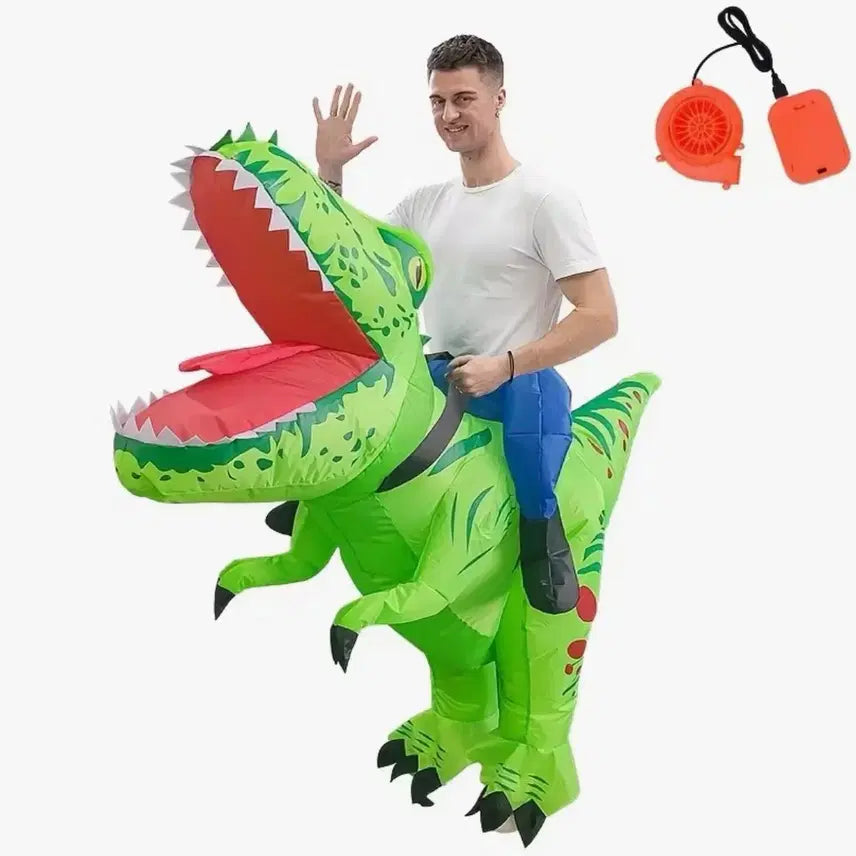 [BUNJANG] Dinosaur Air Suit Costume / 졸업사진 공룡풍선 옷 에어슈트