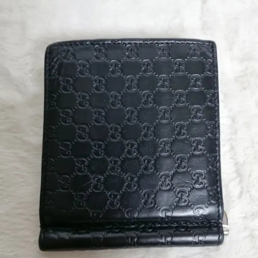 [BUNJANG] Gucci Micro Guccissima Bi-fold Wallet / 구찌 마이크로시마 머니클립 반지갑 (정품)