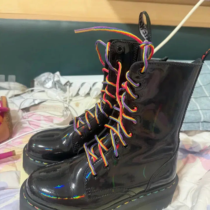 [BUNJANG] Dr. Martens Rainbow Walker Boots Size 230 / 닥터미틴레인보우워커 230