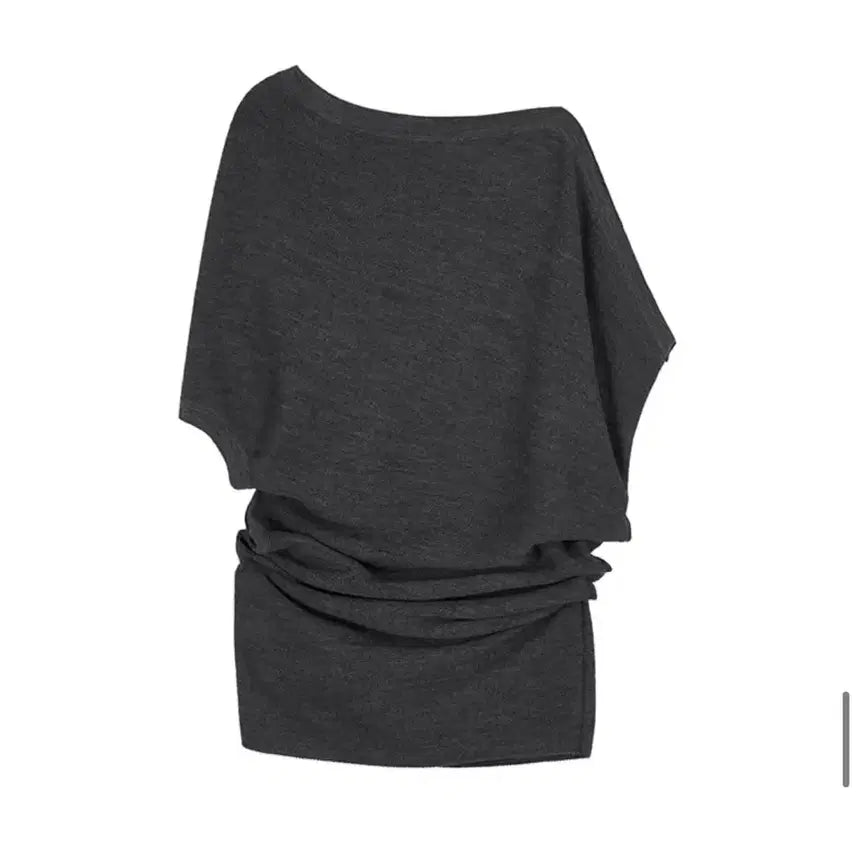 [BUNJANG] Repos Unbal Off-Shoulder Knit (Grey) / 리포스 Repos Unbal Off-Shoulder Knit (Grey)