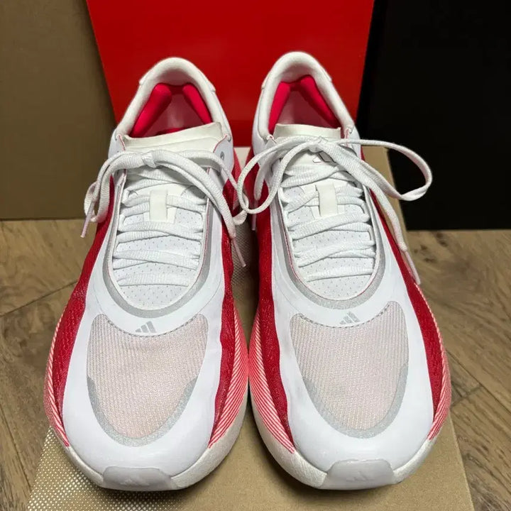[BUNJANG] Adidas Hyperboost Edge Red Running Shoes / [260] 아디다스 하이퍼부스트 엣지 레드