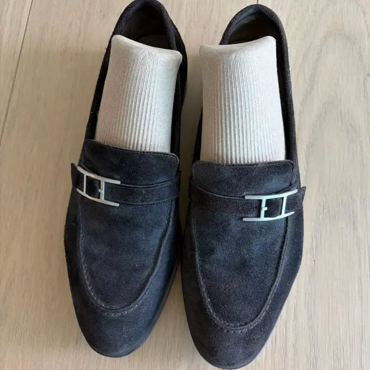 [BUNJANG] Hermes Suede Loafers Size 41.5 / (정품) 에르메스 로퍼 (41.5)