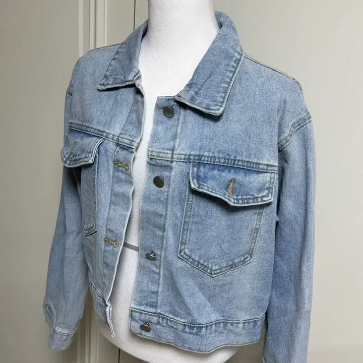 [BUNJANG] Light Wash Denim Jacket / 연청 데님 자켓