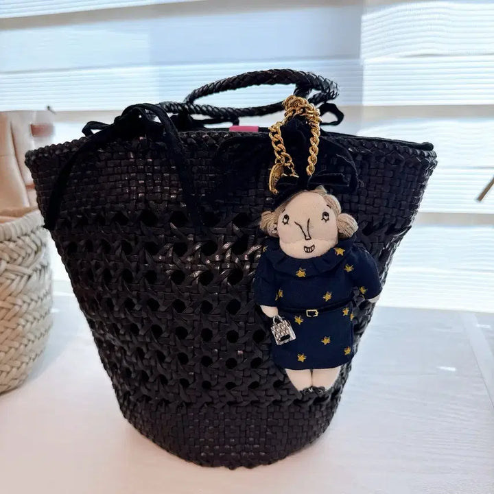 [BUNJANG] Dragon Diffusion Cannage Myra Bag Black / 드래곤백 캐니지 마이라 블랙+드래곤정품이너백+백앤센스 이너백