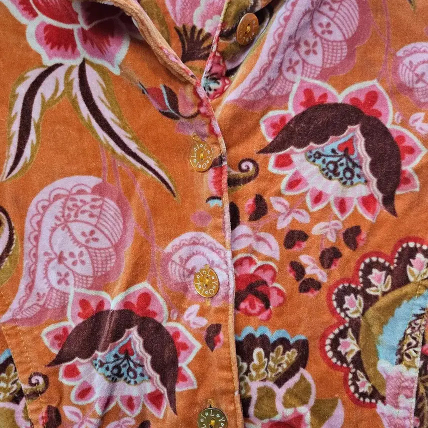 [BUNJANG] Oilily Flower Pattern Blouse / Oilily 오일릴리 플라워 패턴 블라우스