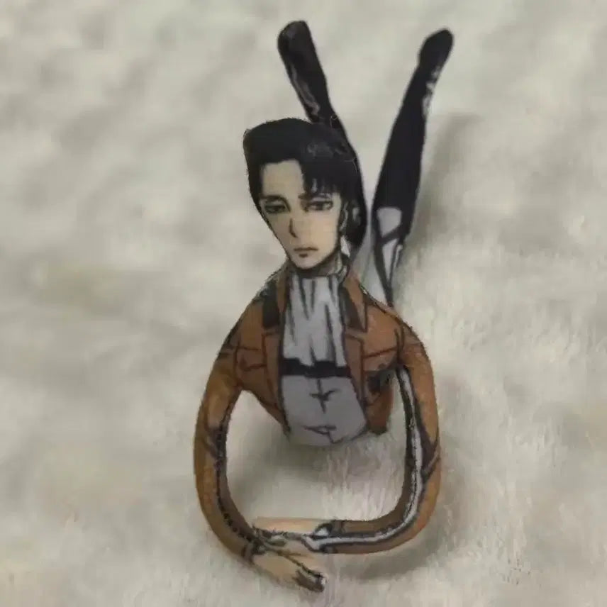 [BUNJANG] Attack on Titan Levi Wire Art Doll / 진격의거인 리바이 밤티 철사 인형