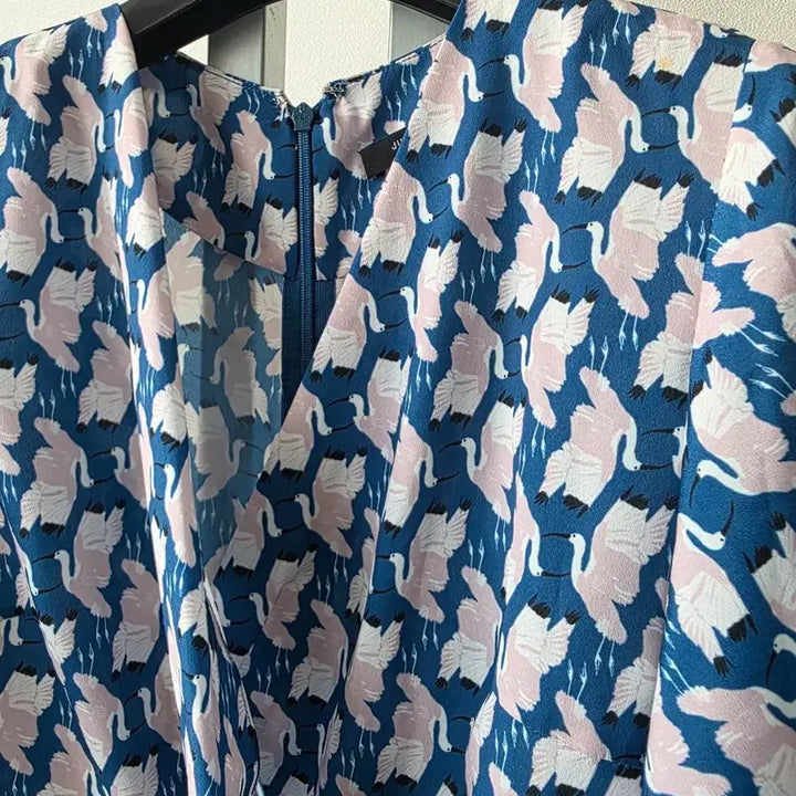 [BUNJANG] JILLSTUART Bird Pattern Wrap Dress / JILLSTUART 질스튜어트 버드 패턴 원피스-55(새상급)