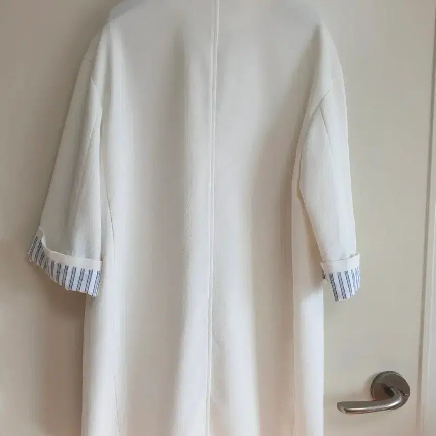 [BUNJANG] ZOOC White Stripe Lined Jacket / 주크ZOOC~화이트 스트라이프 안감 자켓