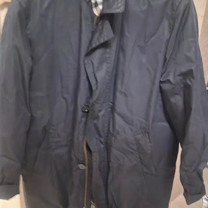 [BUNJANG] Burberry Jacket with Check Lining / 버버리 안감 체크 자켓