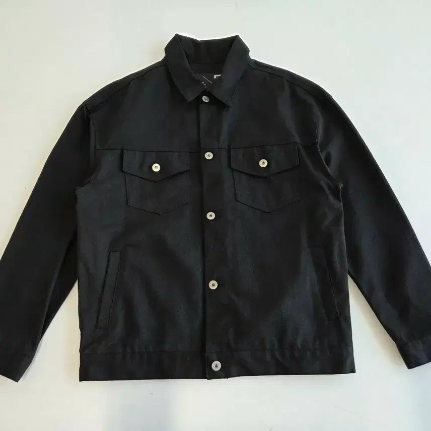 [BUNJANG] Eclipse &amp; Nocturne Work Jacket Black L / 이클립스 앤 녹턴 워크 자켓 블랙 L
