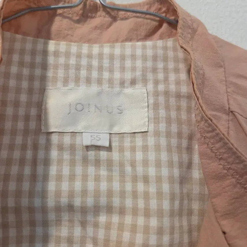 [BUNJANG] JOINUS Pink Short Field Jacket / 조이너스  핑크색 숏 야상 자켓