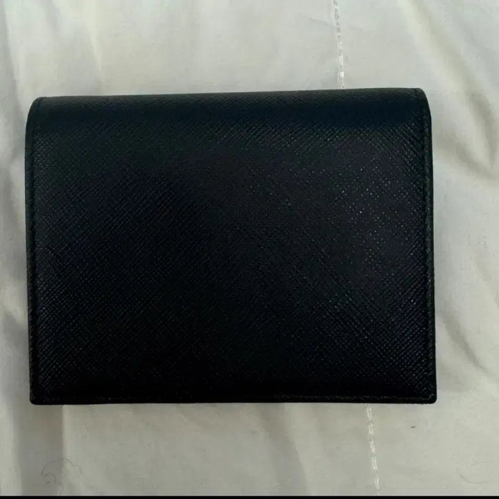 [BUNJANG] Prada Saffiano Coin Purse Black Full Set / 프라다 사피아노 반지갑 블랙 풀세트